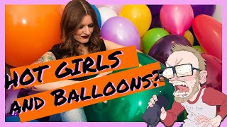 Girls Popping Balloons - Exploring The Internet