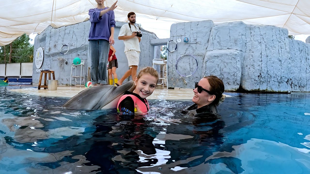 Terapia cu delfini în Turcia ( Daria )
