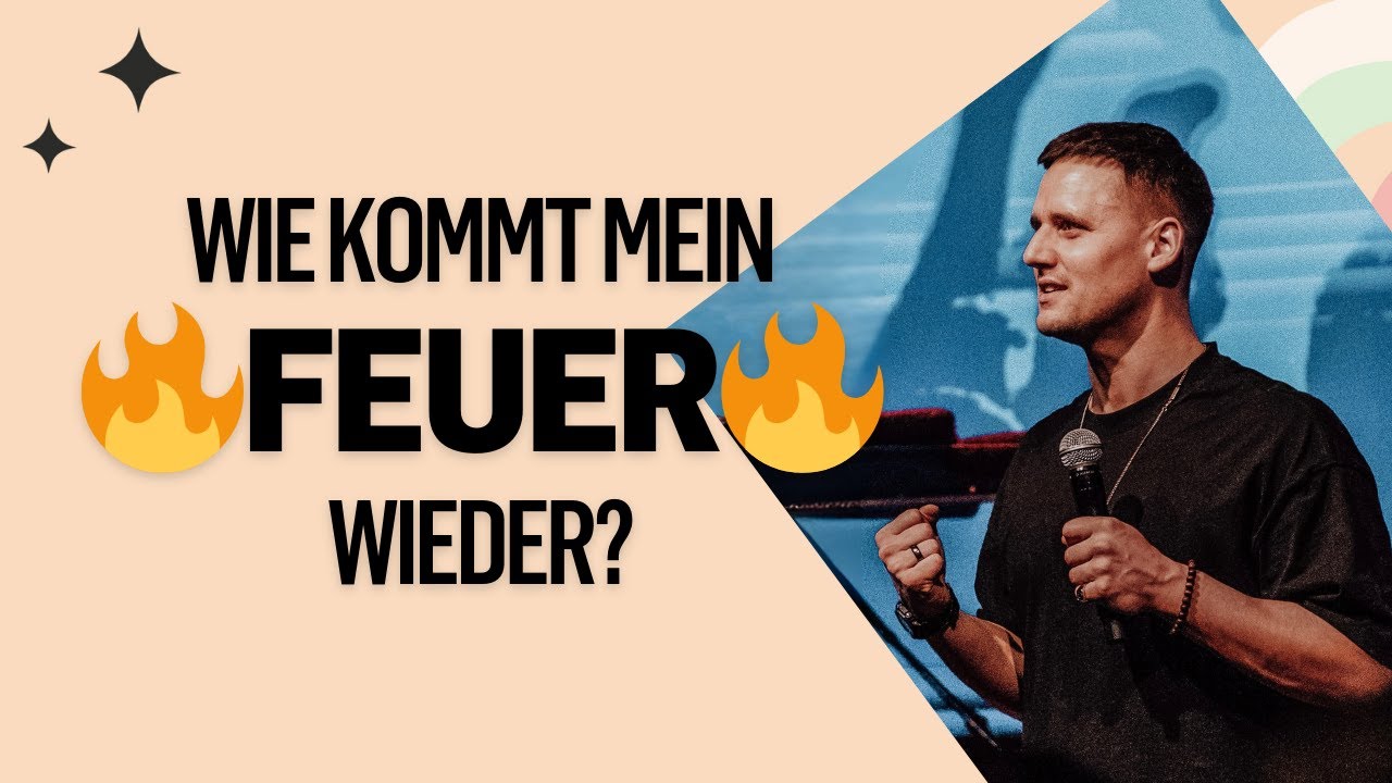 David Rominger Wie bekomme ich mein Feuer wieder zurück? | David Rominger - YouTube