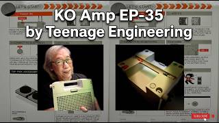 Wonderful Portable Amp! The K O Amp EP 35 by Teenage Engineering