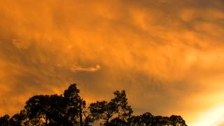 Time-lapse Sunset 2 in Orlando, FL