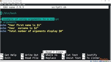 Linux Shell Scripting: Automating Command Line Tasks:  Variables Passing  | packtpub.com