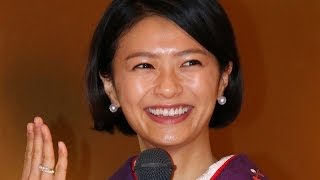 榮倉奈々　金屏風で「結婚会見みたい」　映画「娚（おとこ）の一生」完成報告会見1