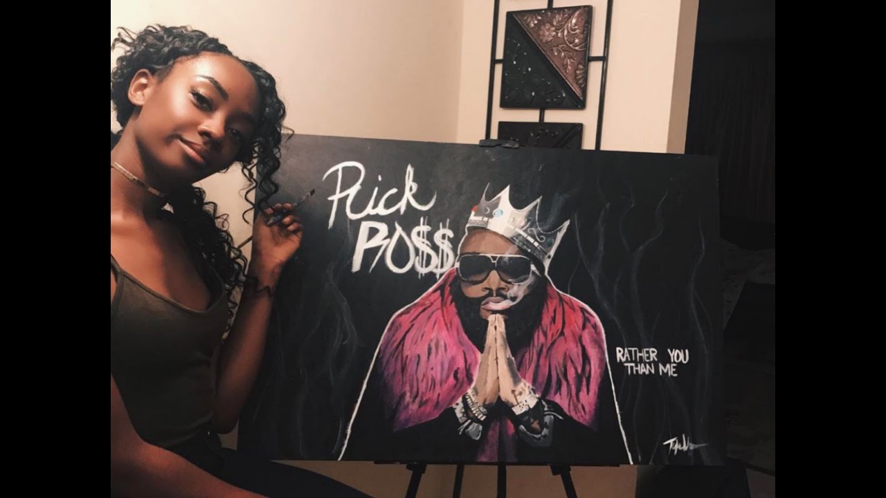 RICK ROSS SPEED PAINTING