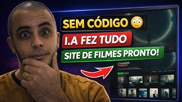 Criei um Site de Filmes e Séries usando I.A (sem saber programar)