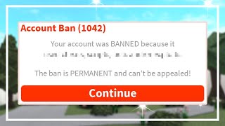 10 Ways You Can Get BANNED From Bloxburg (Roblox)