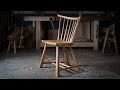 Making a spindle back windsor chair