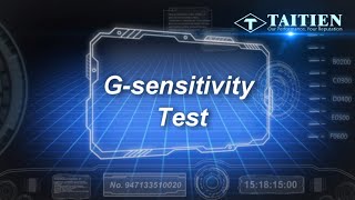 G sensitivity  Test