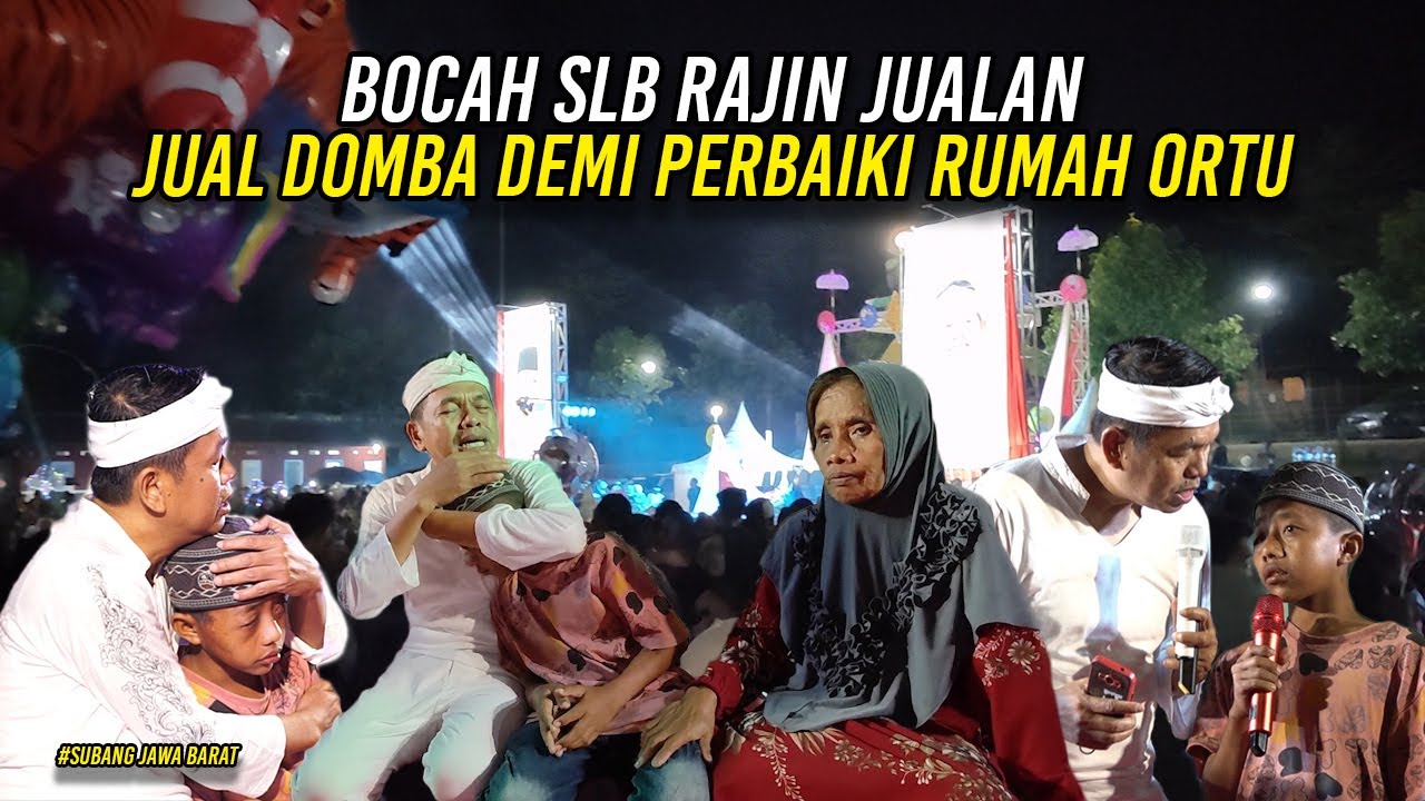 B0CAH SLB RAJIN KELILING JUALAN ATI AYAM | PERNAH DIBANTU DOMBA OLEH KDM HINGGA BISA PERBAIKI RUMAH