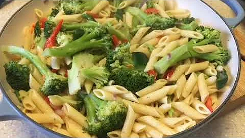 Easy Penne Pasta With Garlic & Broccoli Ep.82| Le ...