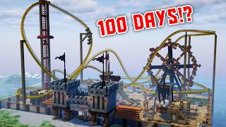 Details I Spent 100 Days Building a Theme Park in Minecraft Survival! News