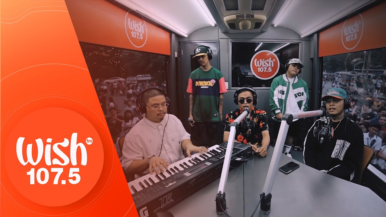 OC Dawgs perform Akala Ko Nung Una LIVE on Wish 1075 Bus