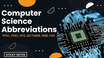 Computer Science Abbreviations  & Acronyms || Most Commonly used Full Forms of computer Science