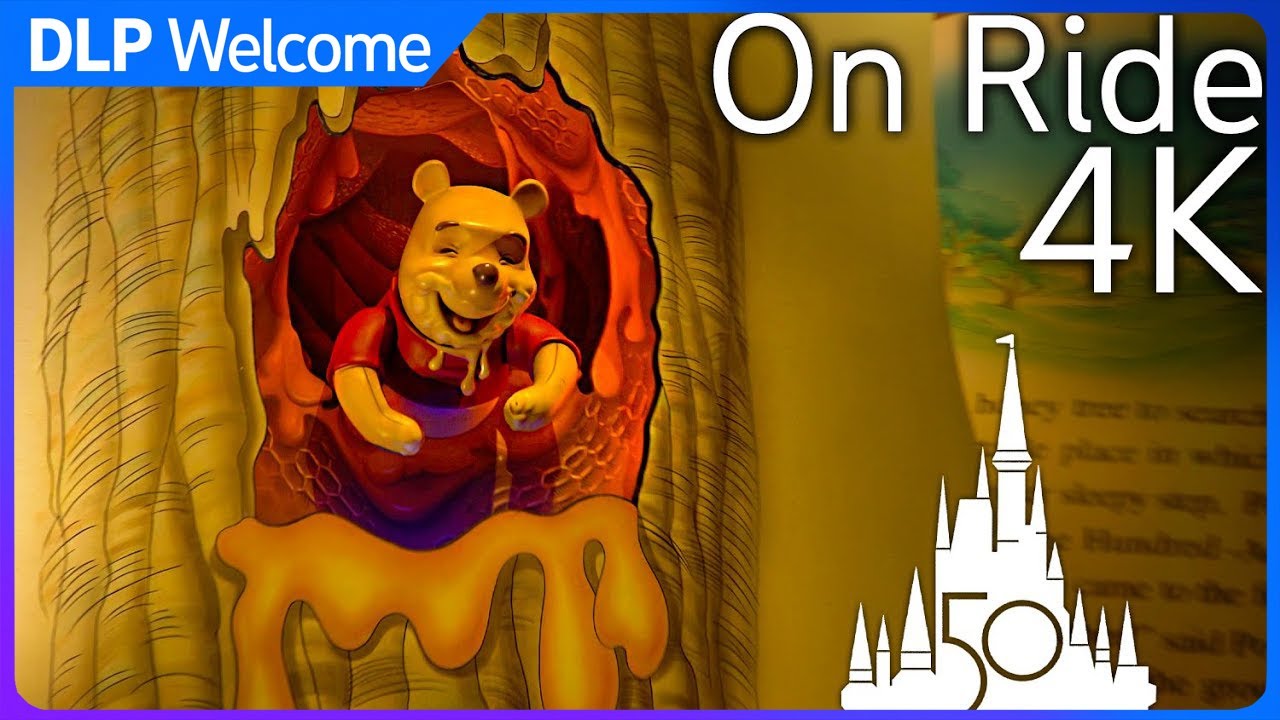 [4K] Many Adventures of Winnie the Pooh - On Ride 2022 - Disney World ...