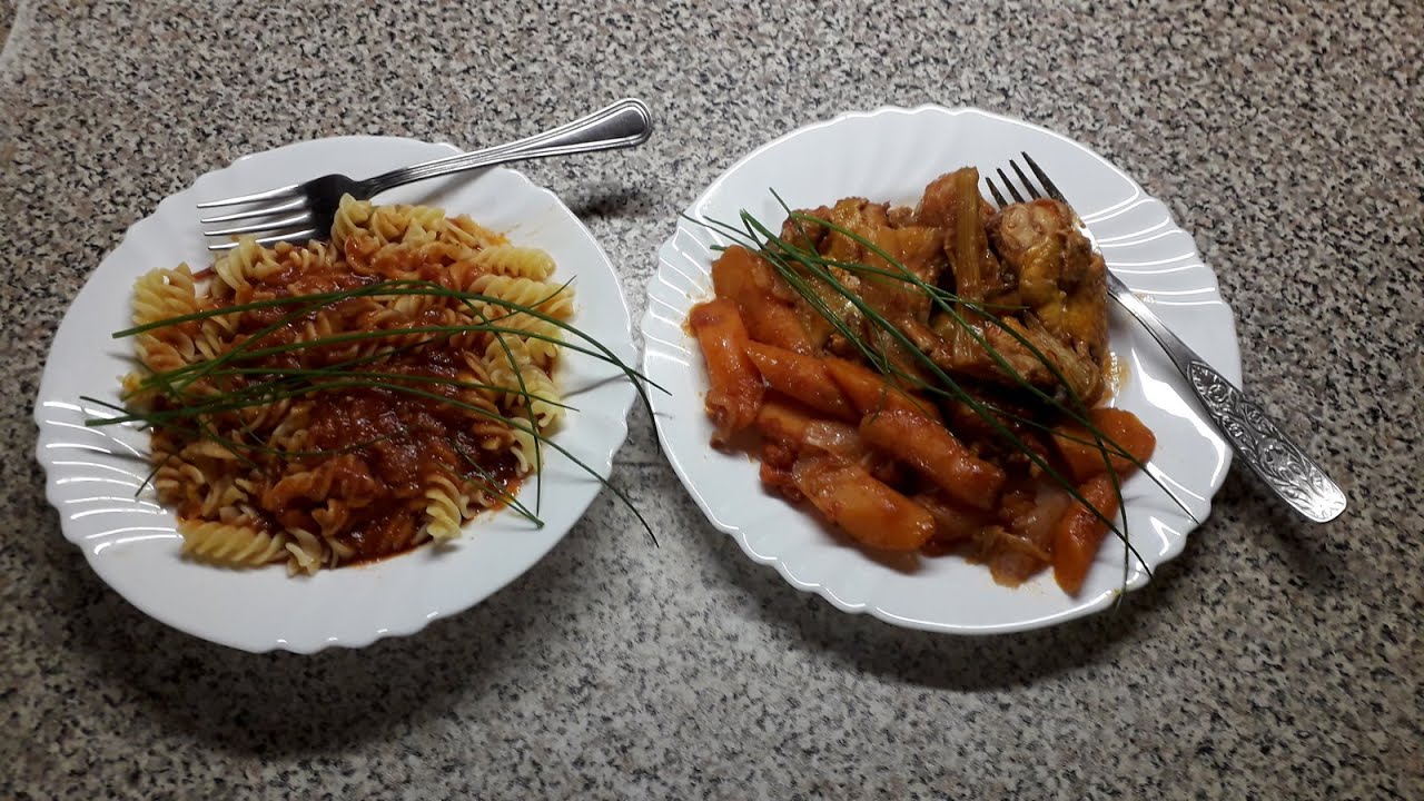 Ali di pollo al sugo