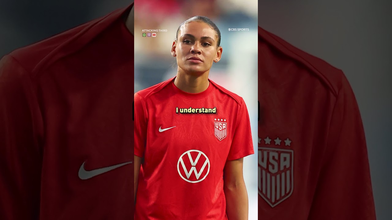"Because of the amount of success the USWNT have had, this isn't a comfortable position to be in." 👀