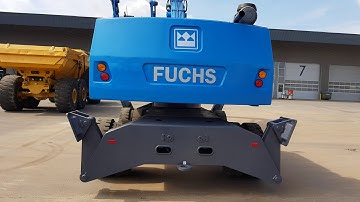PRIMA Used Equipment: Material Handler Fuchs MHL350D, 2008