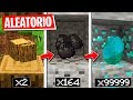 MINECRAFT pero LOS OBJETOS SE MULTIPLICAN! 😂😱 MINECRAFT es ALEATORIO