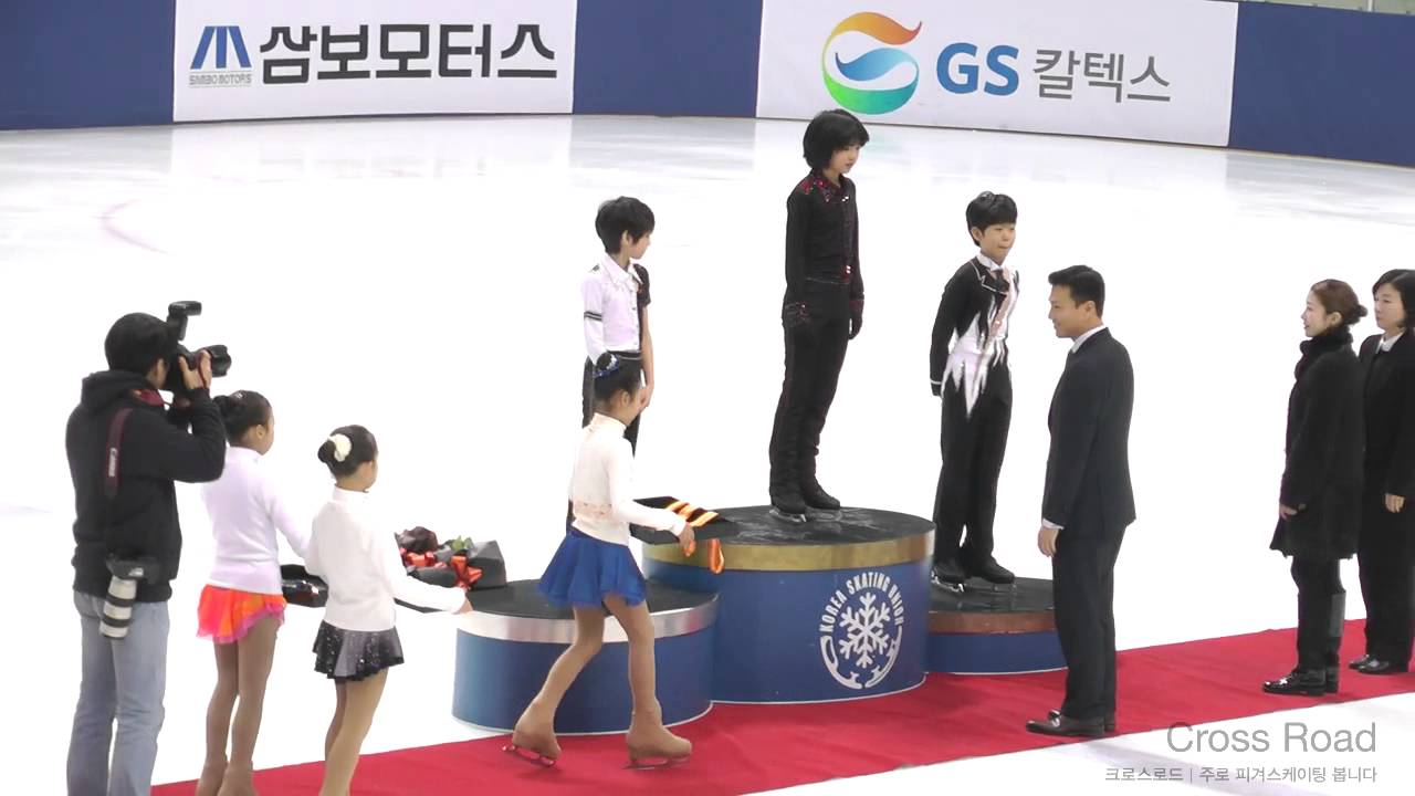 2013-11-24 회장배 랭킹대회 | 남자2그룹 시상식 Medal Ceremony | 차준환,박성훈,안건형
