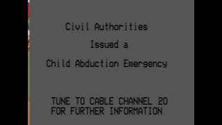 EAS Mock - Alaska Amber Alert Test: Tune to Channel Screen (September 10, 2009)