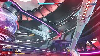 Clean MELEE kill in Splitgate
