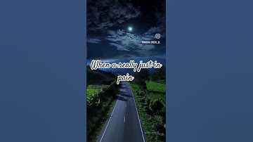 Thumbnail of #Moral of the story babe #lyrics #music #song#aesthetic #yt