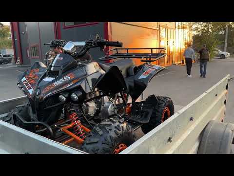 Выдача квадроцикла PROMAX SPAWN 190 (LIMITED EDITION) в X-MOTORS г. Красноярск