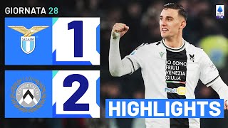 LAZIO-UDINESE 1-2 | HIGHLIGHTS | 28ª GIORNATA | SERIE A TIM 2023/24