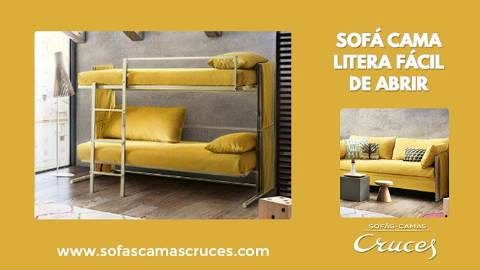 Mueble cama plegable - Sofas Camas Cruces