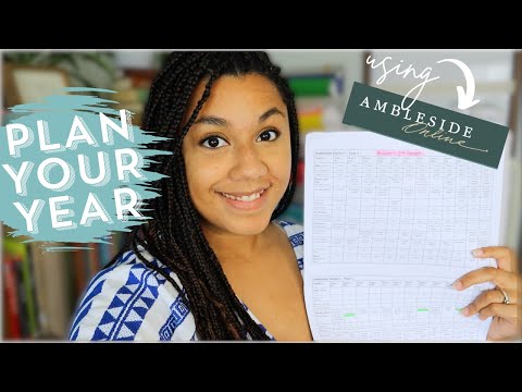 Plan Your YEAR | Ambleside Online Charlotte Mason Homeschool Planning