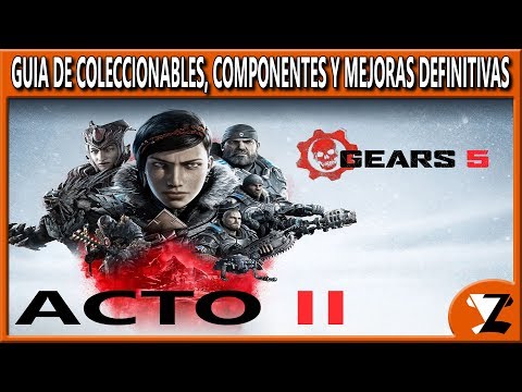 Vídeo: Lugares Coleccionables De Gears 5: Una Guía Sobre Dónde Encontrar Todos Los Coleccionables De Acto 1, Acto 2, Acto 3 Y Acto 4