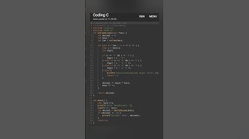 Hexadecimal To Decimal Code Converter in C-Programming #hexadecimaltodecimal #coding #beginners