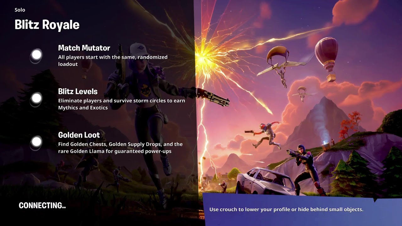 Fortnite venom going solo blitz /battle royal /ranked