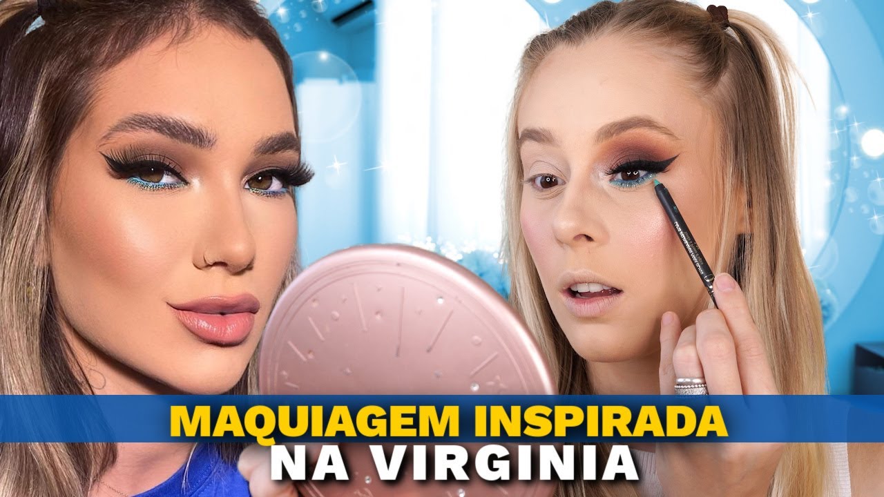 COPIEI a MAQUIAGEM da VIRGINIA com a MAQUIADORA PROFISSIONAL PRI LESSA