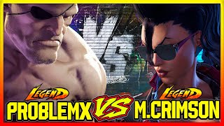SF6 ProblemX (Sagat) VS Mister Crimson (C.Viper)💥Messatsu💥