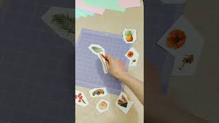 Four Seasons: Build four beautiful collages from this complete kit #collaging #collage #craft