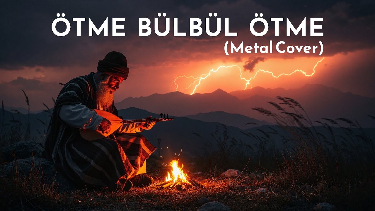 Pir Sultan Abdal - Ötme Bülbül Ötme | Metal Cover | Anatolian Folk | AI Music