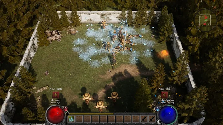 Unreal Engine Top Down RPG 'Diablo' Template: Rain Of Arrows