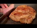 まかないのステーキはこう焼く【シェフが一度に10人前焼くステーキの完璧な焼き方】