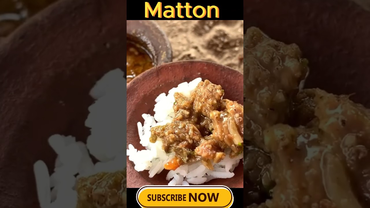 Spicy Mutton Curry in a Clay Pot | Tiny Cooking in Miniature Kitchen