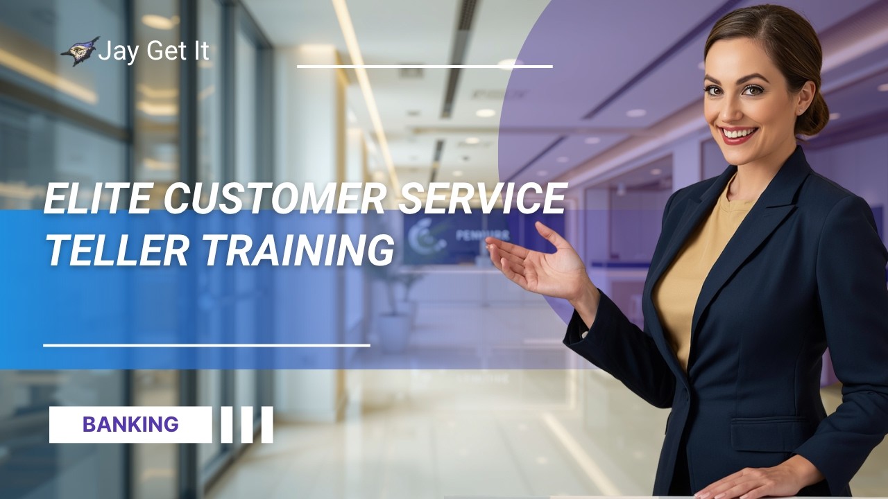 Bank Teller Customer Service Training How to Deliver Elite Banking Experience Jay Get It