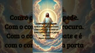 Com O Corao deus fe god mensagem  love