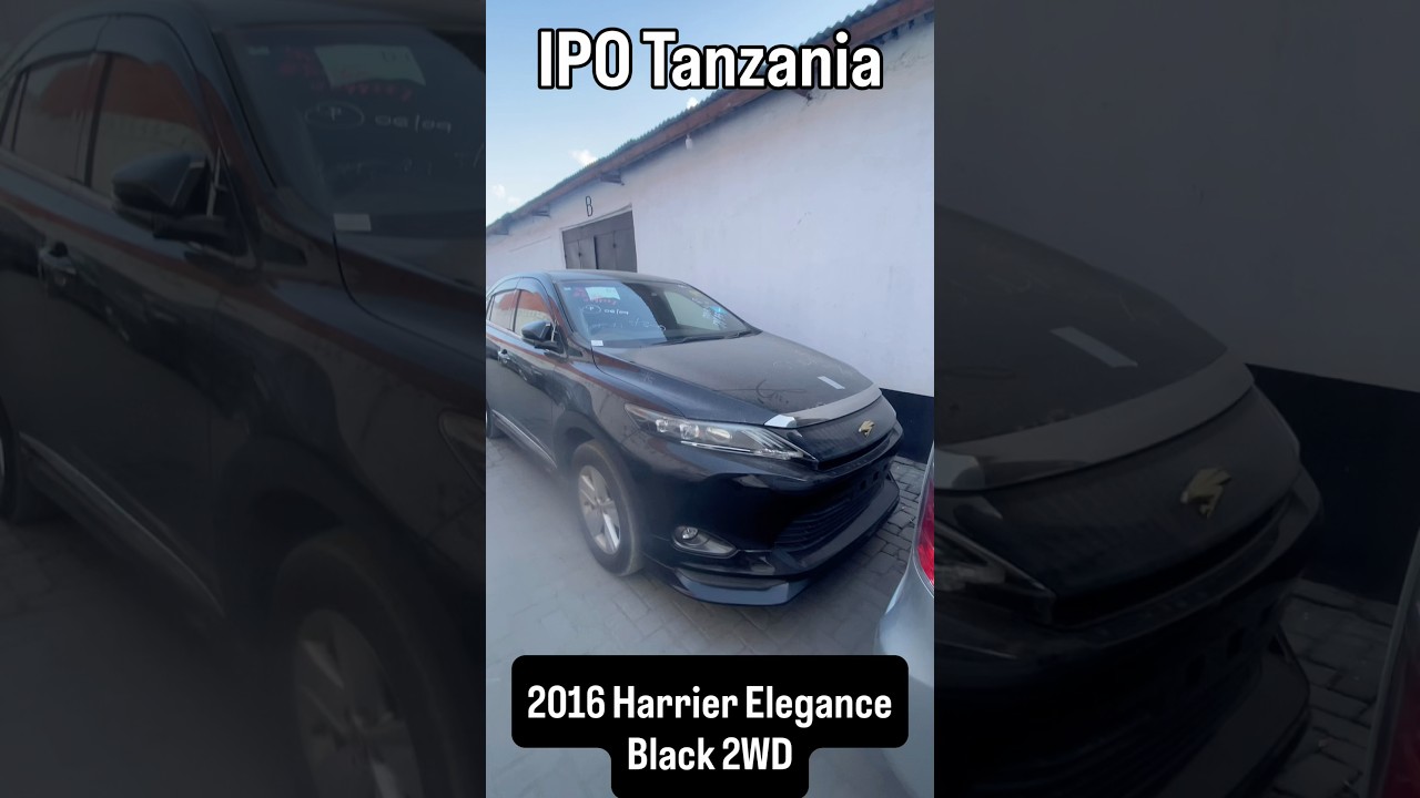 Toyota Harrier 2016 Black