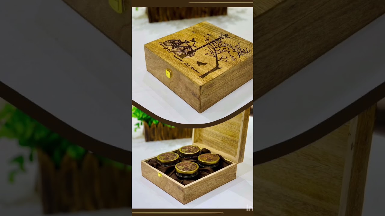 Mdf  dry fruit  box.