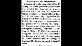 Bristol Ferry Lighthouse - Expressive of His Appreciation - Audio Article