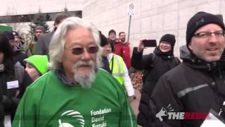 Suzuki’s hired thugs run interference, help him avoid inconvenient questions