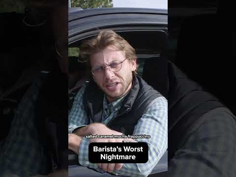La peor pesadilla del barista #shorts