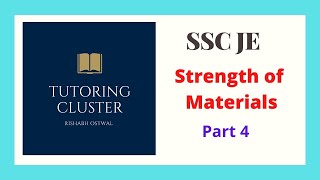 SSC JE| Previous year Questions| Strength of Materials| Q.71-.Q.93 SSC JE| Previous year Questions| Strength of Materials| Q.71-.Q.93