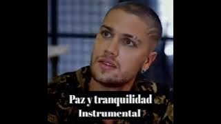 Erick _ Paz y tranquilidad (instrumental/karaoke) La reina del flow 2