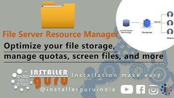 Efficiently manage your file server resources with ease using File Server Resource Manager(Hindi)🔥🔥